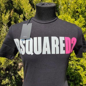 DSQUARED Short Sleeve Casual Daily T-Shirt